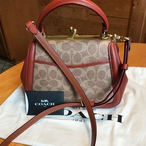 Coach Kisslock Handbag